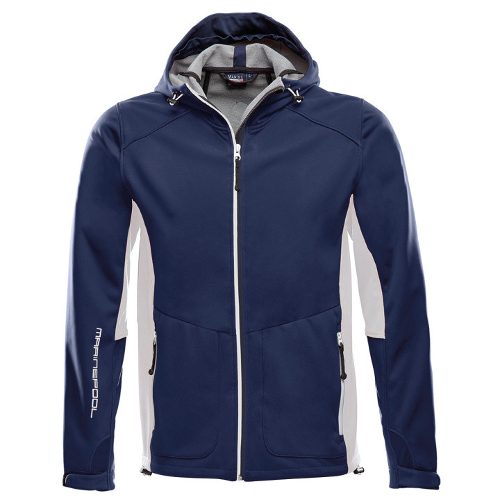 Marinepool Softshell-Herrenjacke Seaford Gr. M Navy