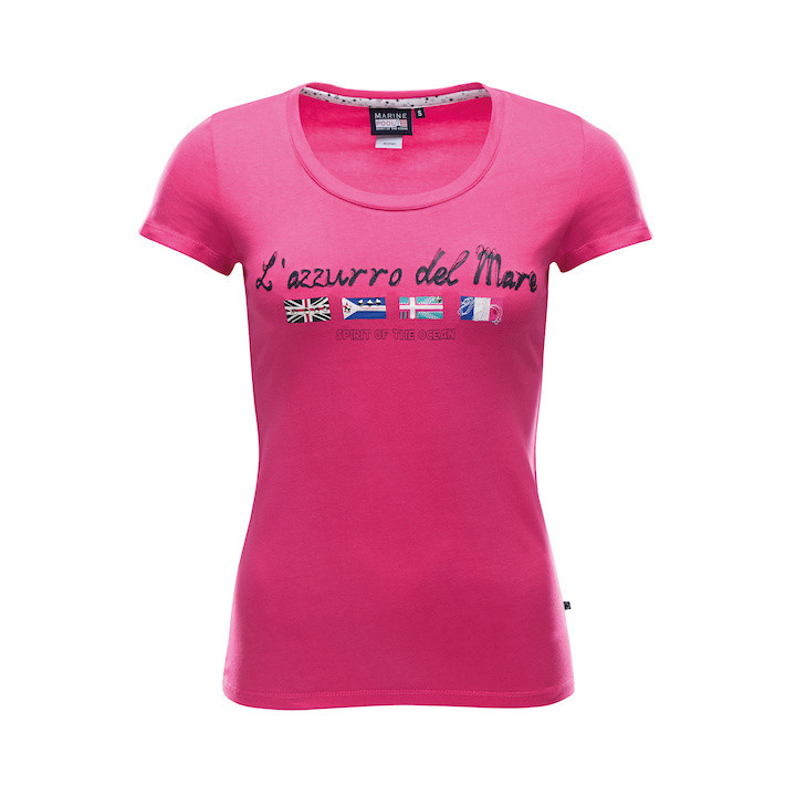 Marinepool Damen-T-Shirt Mare Gr. S Pink