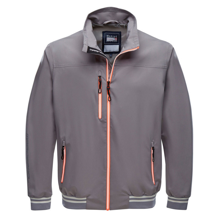 Marinepool Herrenblouson Club Sport Gr. XXL Grau 