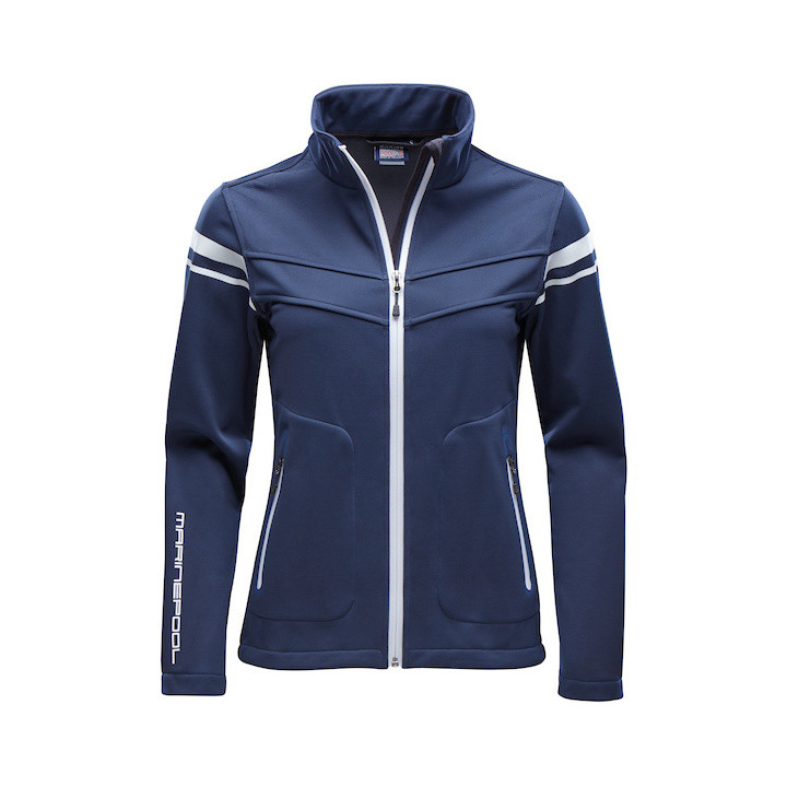 Marinepool Damen-Softshelljacke Nice Gr. L Navy