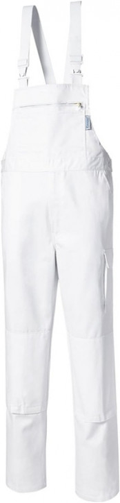 Pionier Cotton-Pure Latzhose Weiß Gr. 56