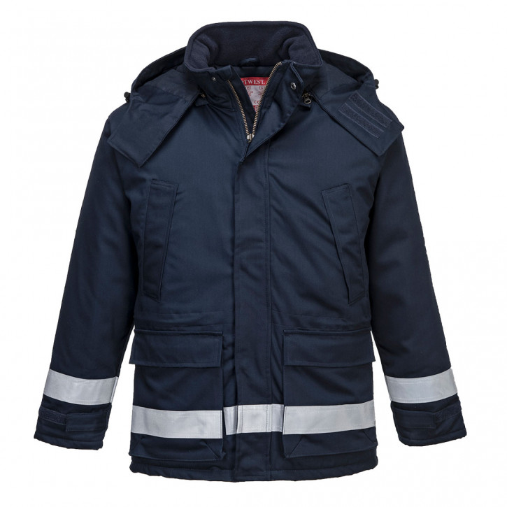 Portwest Winterjacke Modell FR59 Kornblau Gr. 54