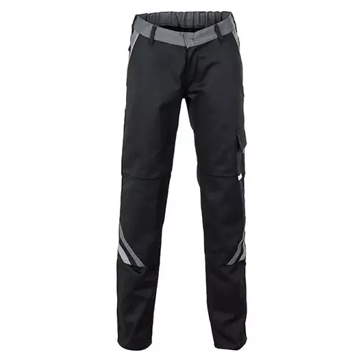 Planam Damen-Bundhose Highline Gr. 44 schwarz/schiefer/zink
